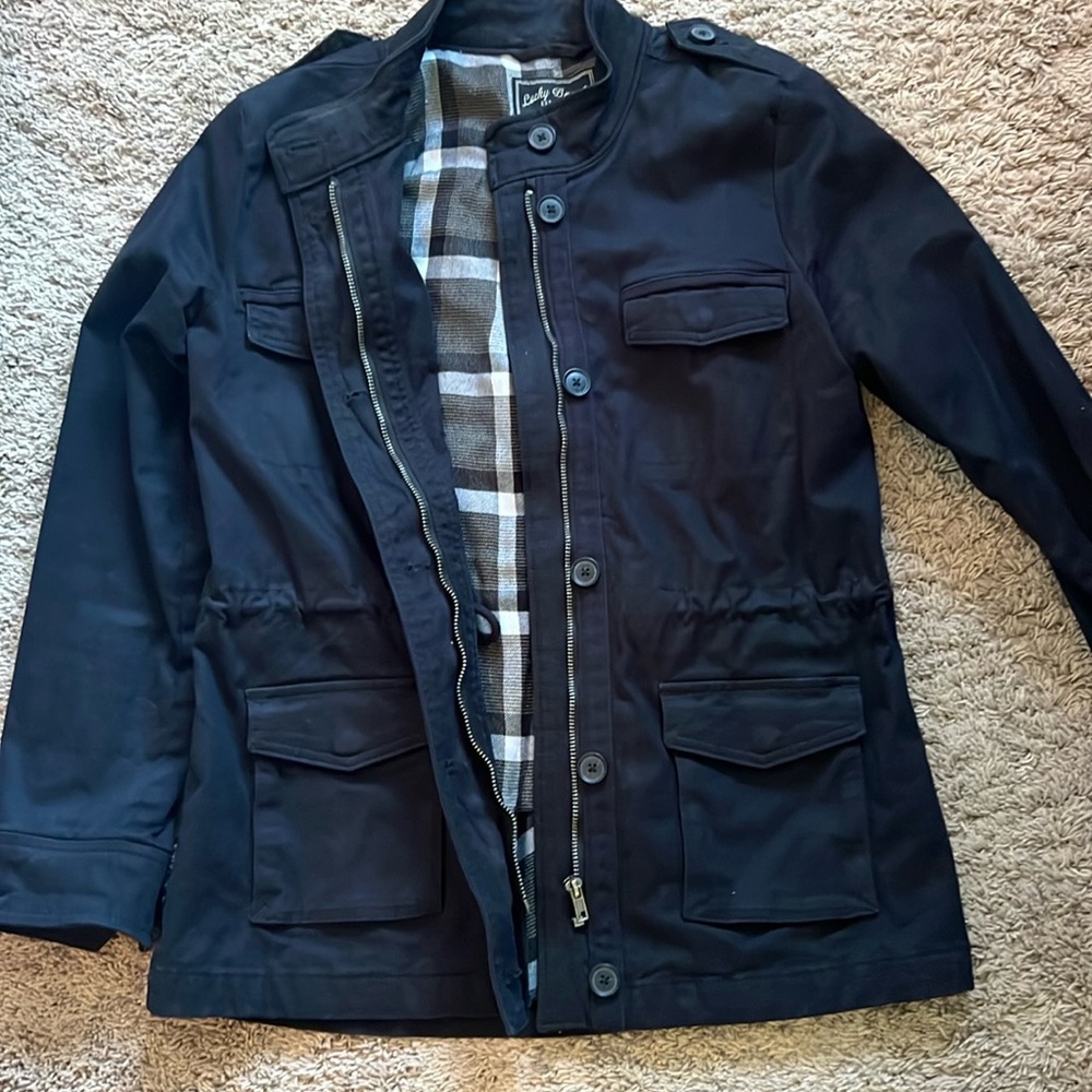 Lucky Brand Utility Coat, like new,Size Small